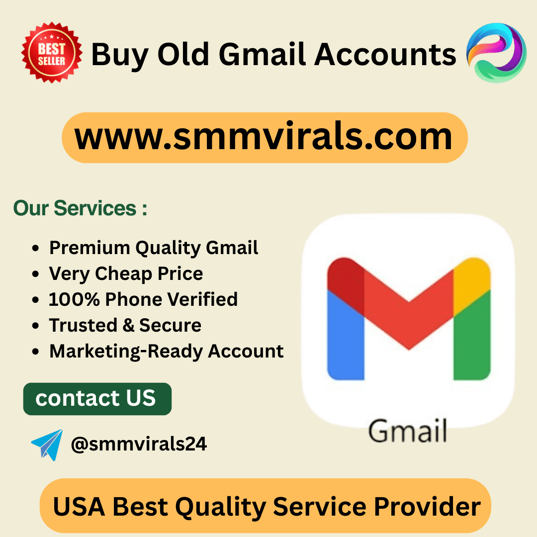 Buy Old Gmail Accounts